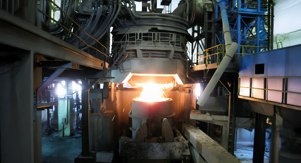 Electric Arc Furnace (EAF) steelmaking – Boğaziçi Metallurgy üretim hattı