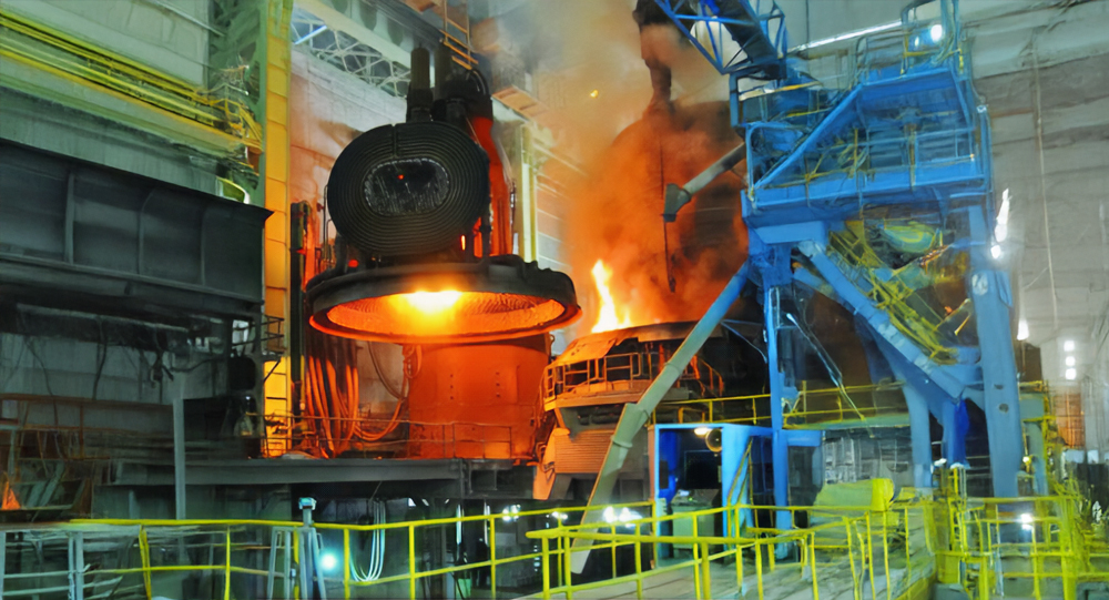 Endüstriyel çelik üretimi – çelikhane ekipmanları ve EAF sistemleri