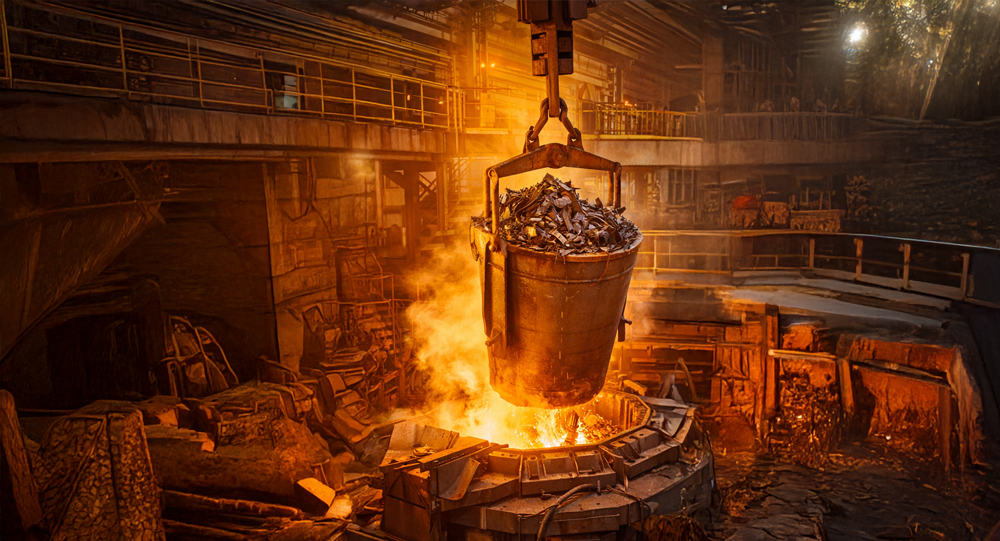 Steel plant gas and dust collection systems